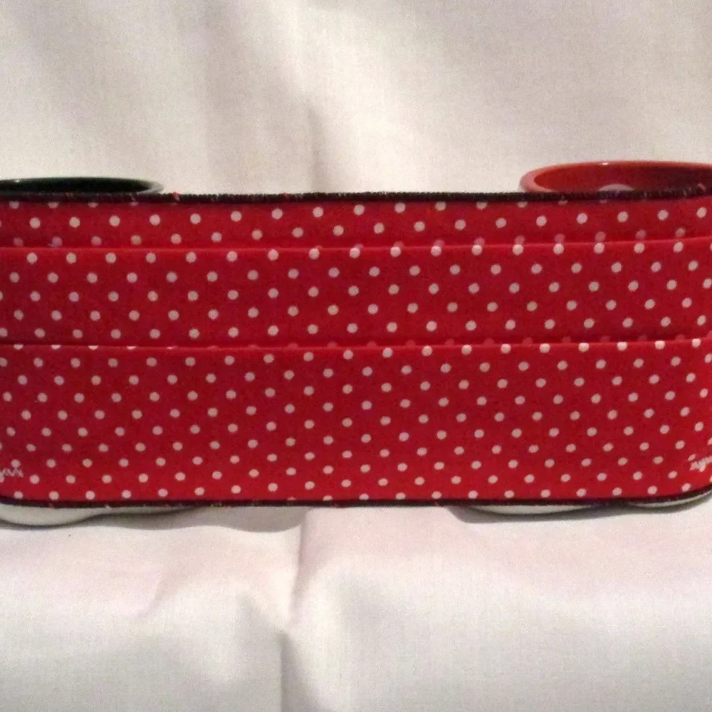 Face Mask Red Polka Dot